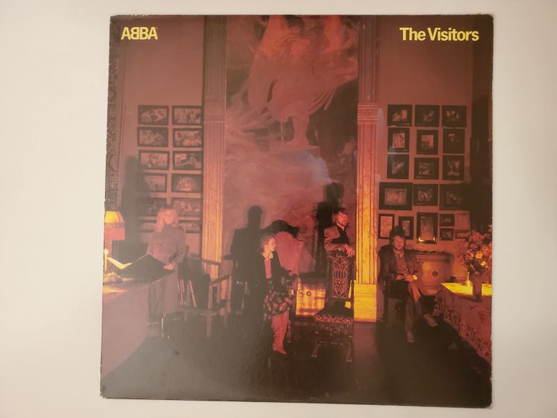 ABBA The Visitors vinyl record